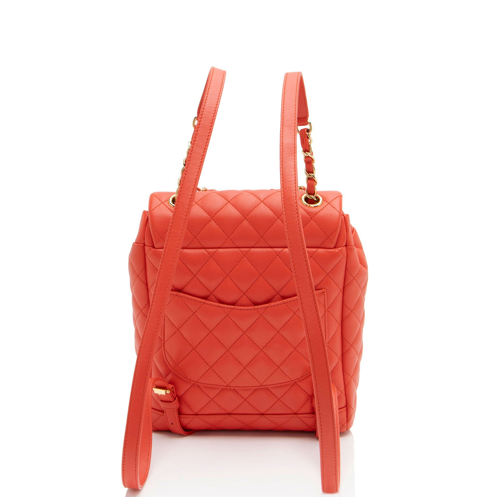 Chanel Lambskin Urban Spirit Small Backpack (SHF-cbCZkk)