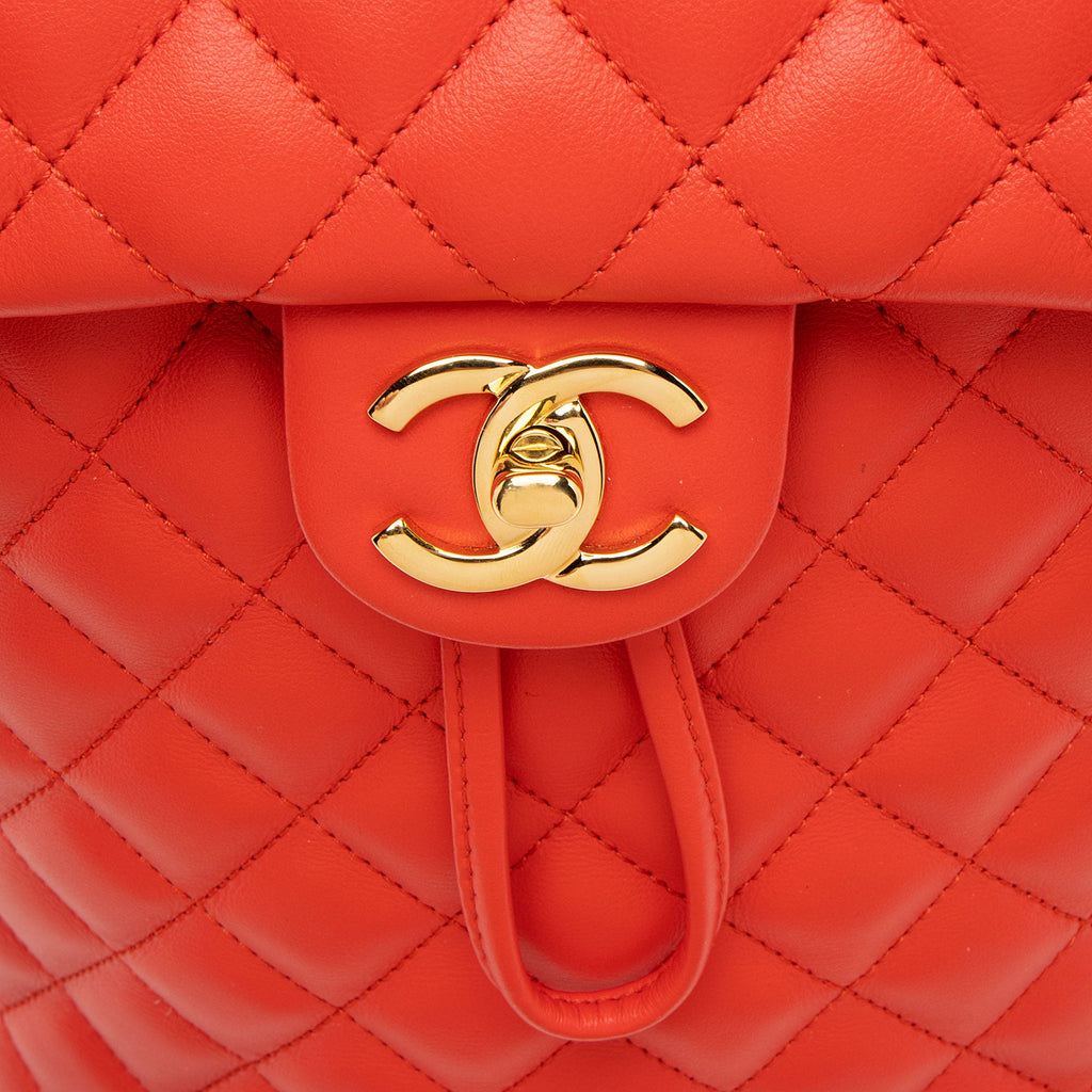 Chanel Lambskin Urban Spirit Small Backpack (SHF-cbCZkk)