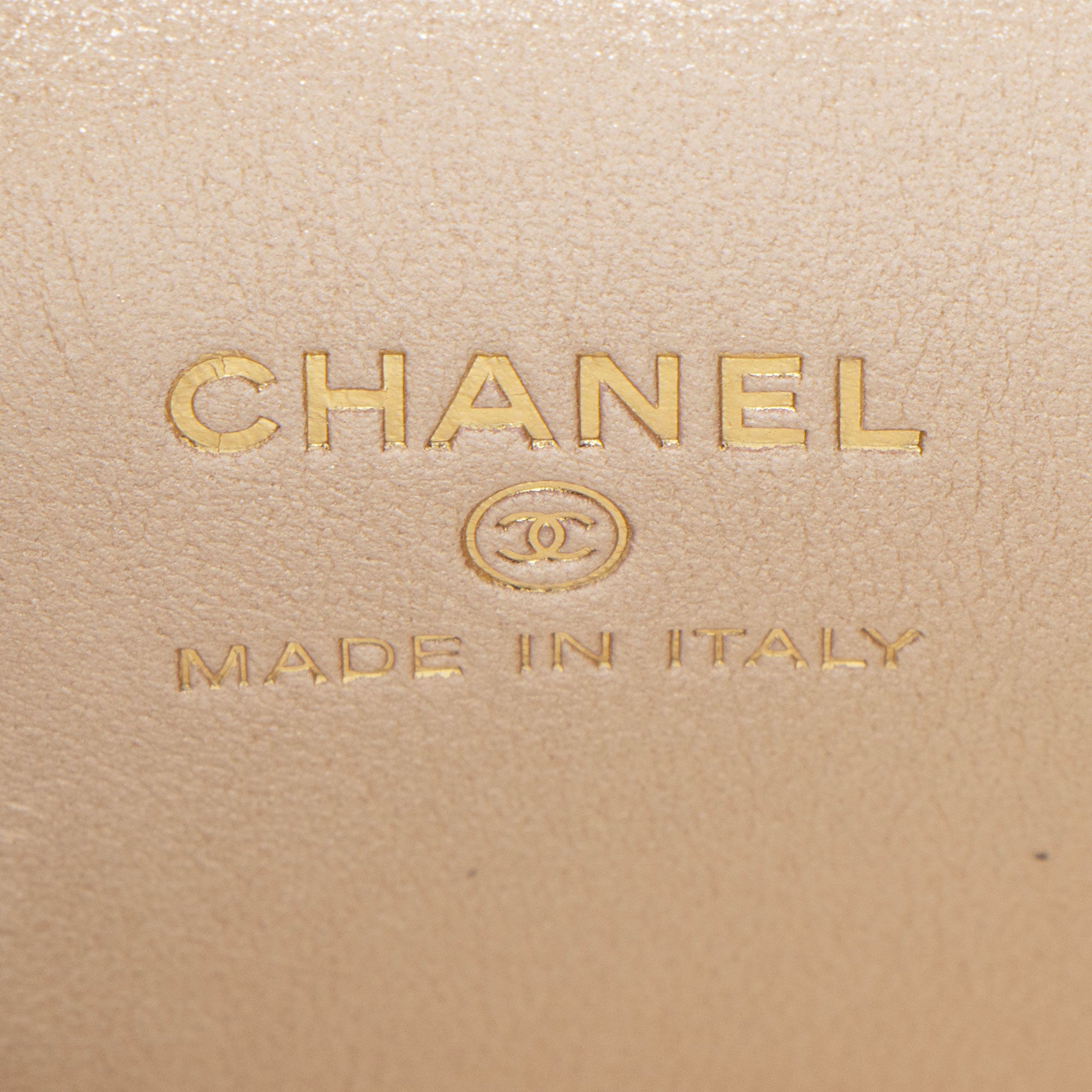 Chanel Lambskin Vanity Ruched Mini Top Handle