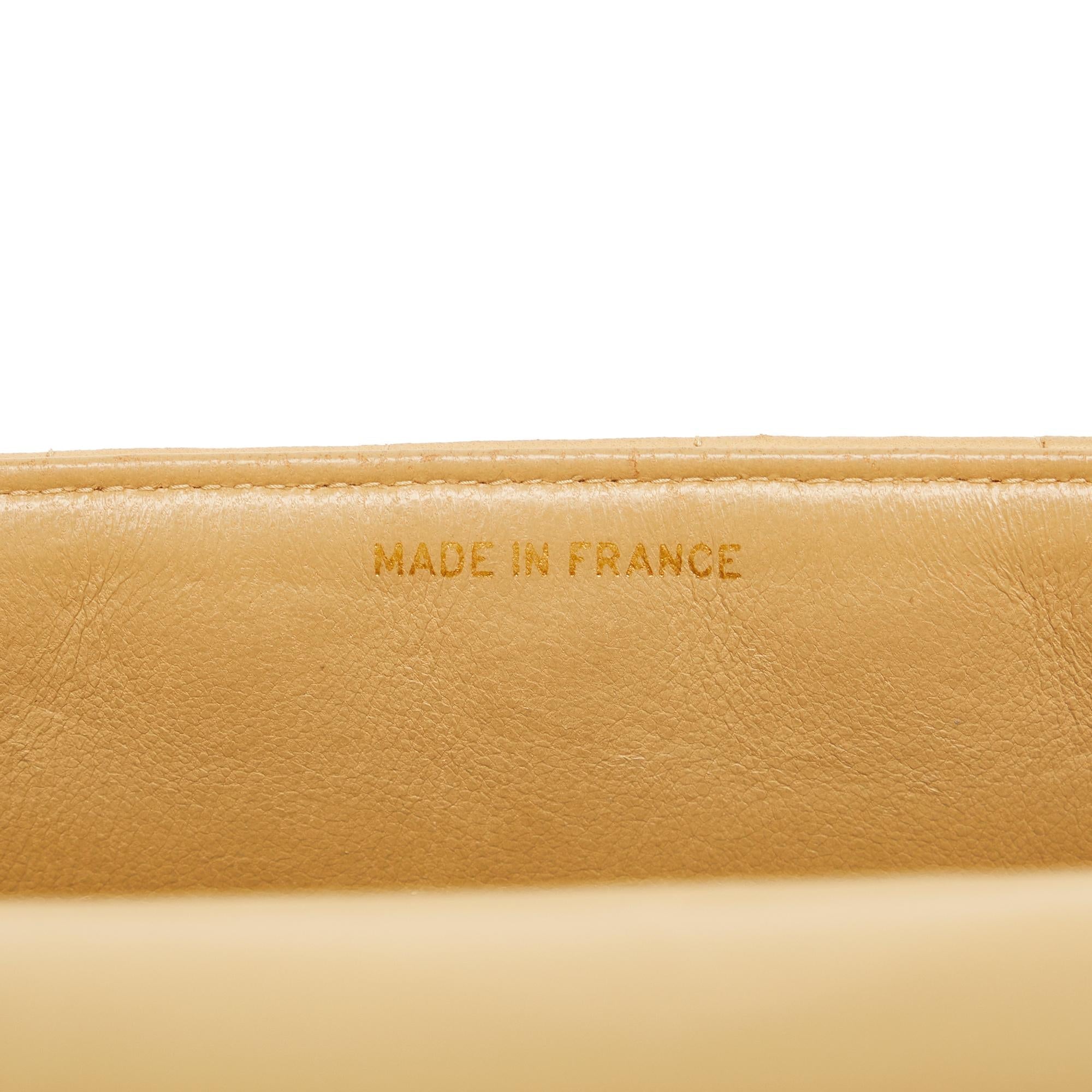 Chanel Lambskin Vertical Border Flap (SHG-oryF3k)