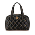 Chanel Lambskin Wild Stitch Handbag (SHG-xmx7gP)