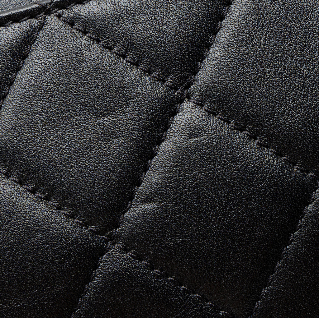 Chanel Lambskin Written In Chain Hobo