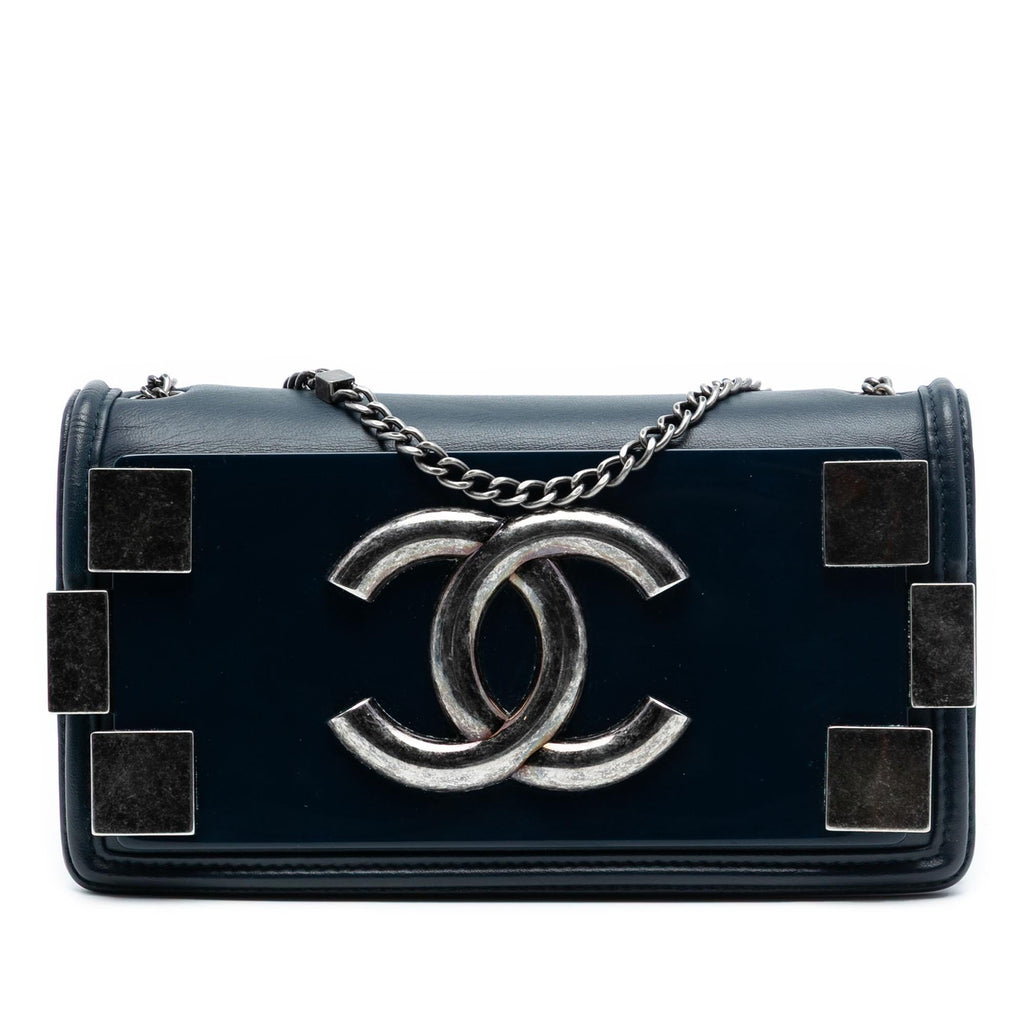 Chanel Lambskin and Acrylic Boy Brick Horizontal Flap