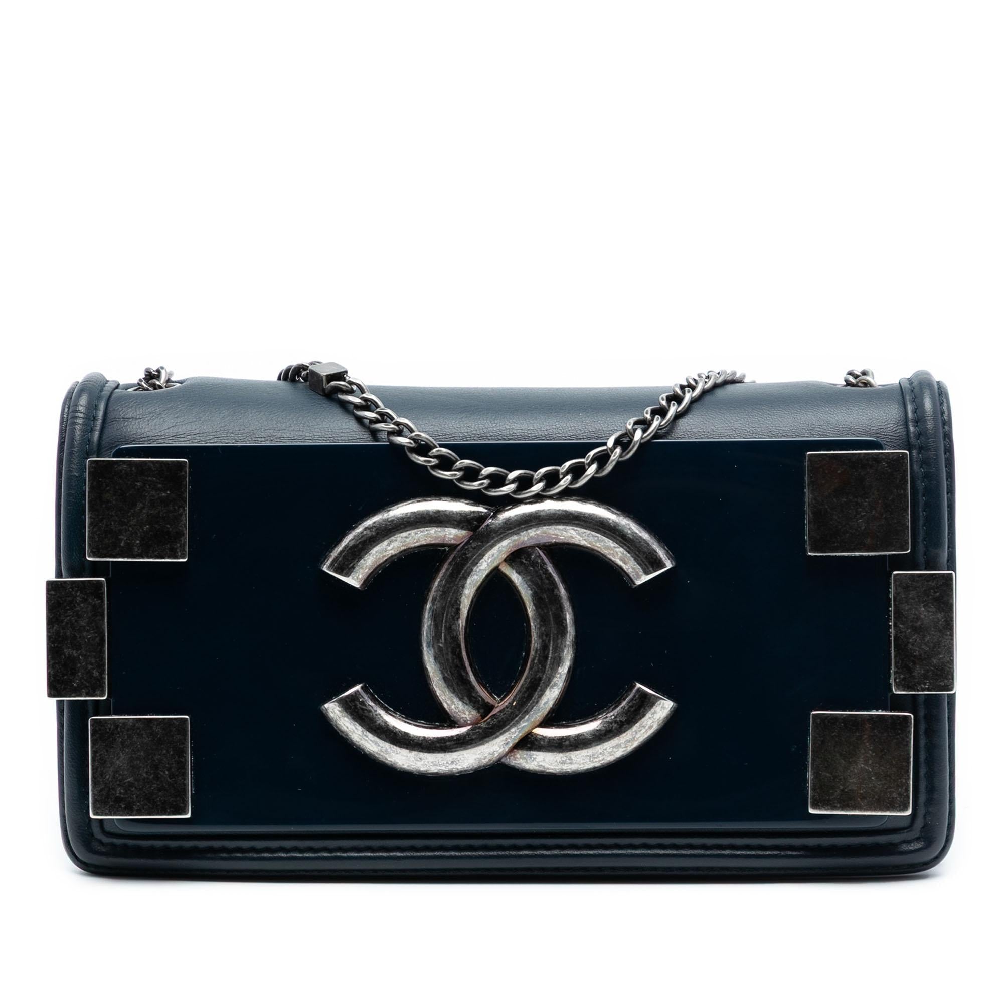 Chanel Lambskin and Acrylic Boy Brick Horizontal Flap