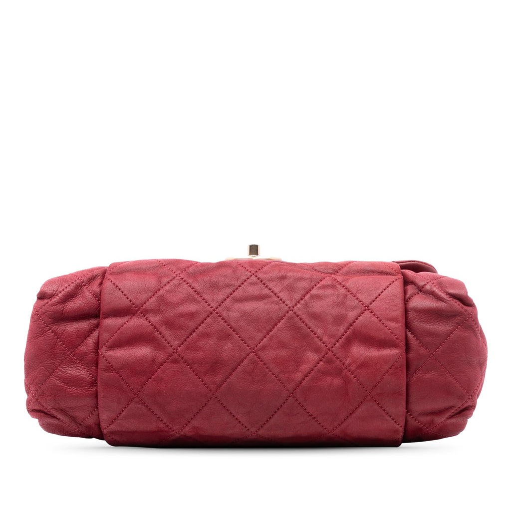 Chanel Large Aged Calfskin Chic Quilt Flap