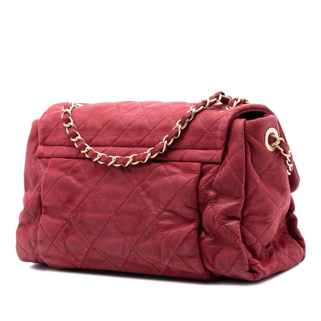Chanel Large Aged Calfskin Chic Quilt Flap