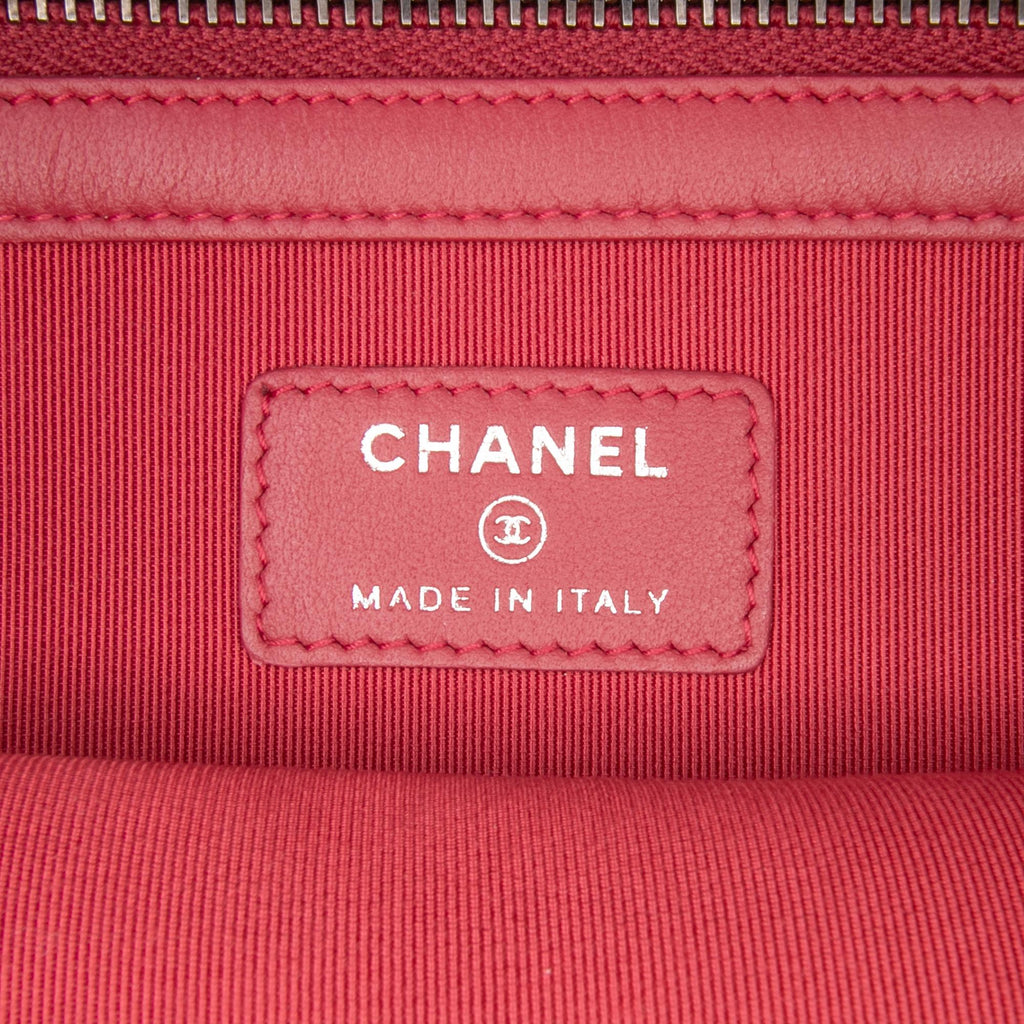 Chanel Large Aged Calfskin Gabrielle O Case Clutch