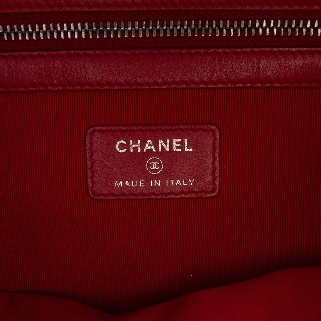 Chanel Large Aged Calfskin Gabrielle O Case Clutch