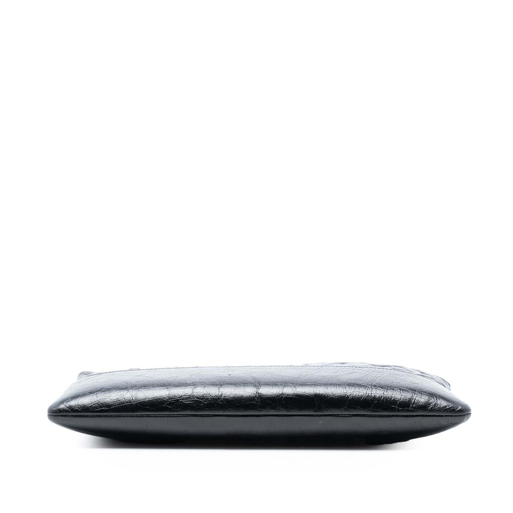 Chanel Large Aged Calfskin Gabrielle O Case Clutch