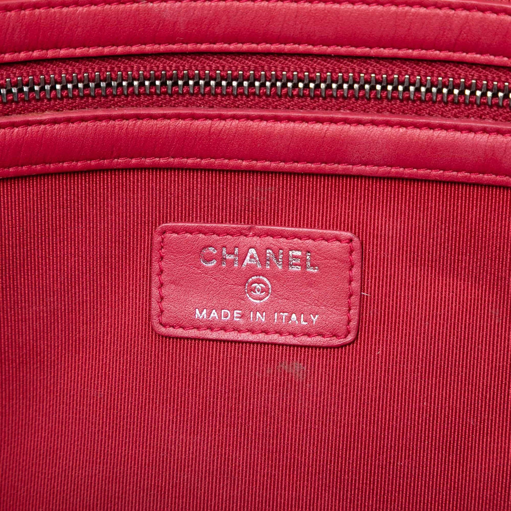 Chanel Large Aged Calfskin Gabrielle O Case Clutch
