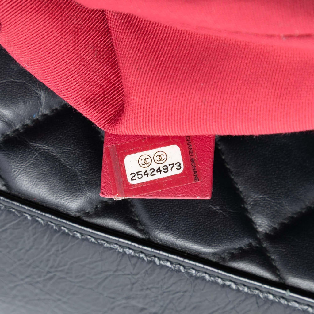 Chanel Large Aged Calfskin Gabrielle O Case Clutch