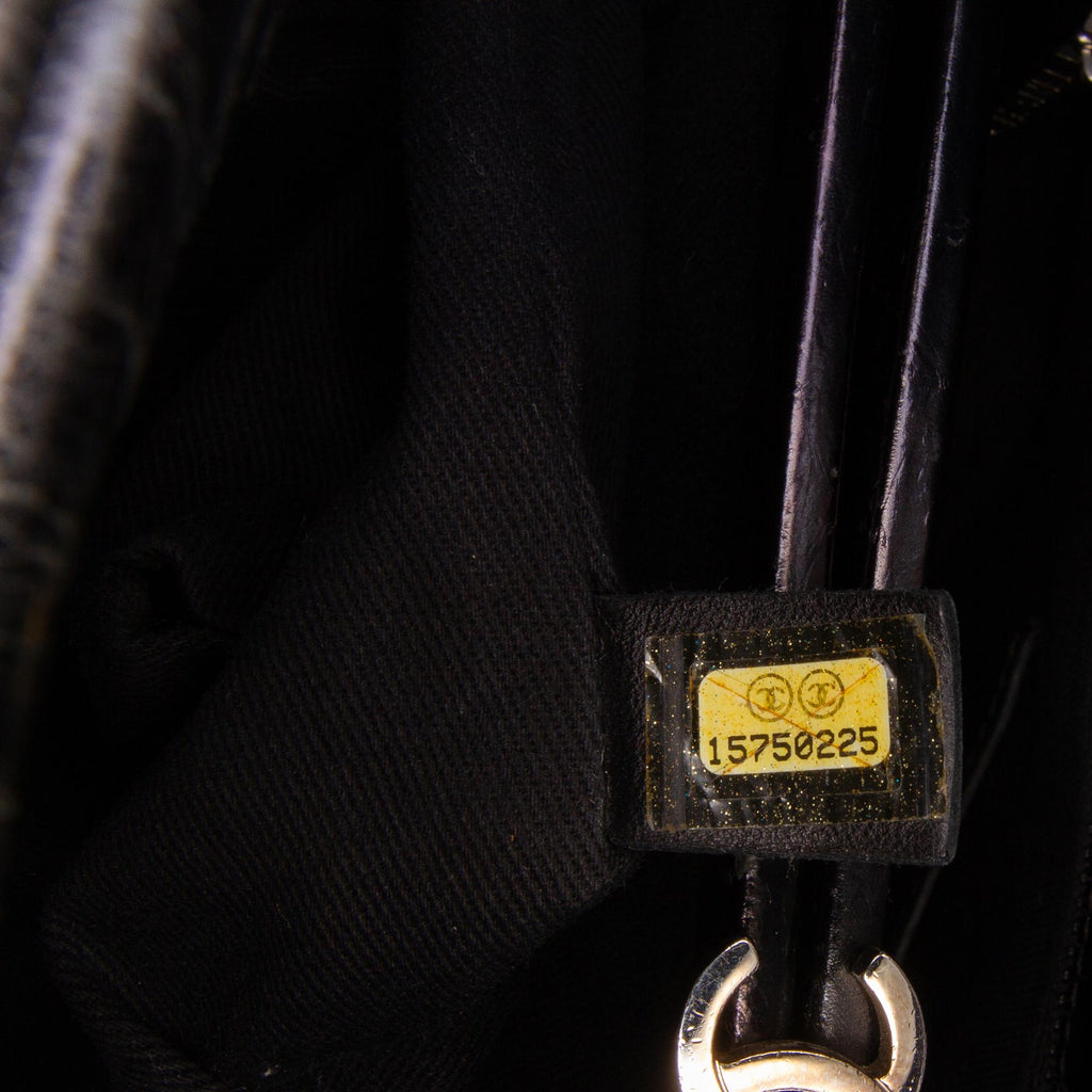 Chanel Large Aged Calfskin Just Mademoiselle Bowling Bag