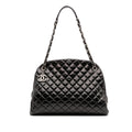 Chanel Large Aged Calfskin Just Mademoiselle Bowling Bag