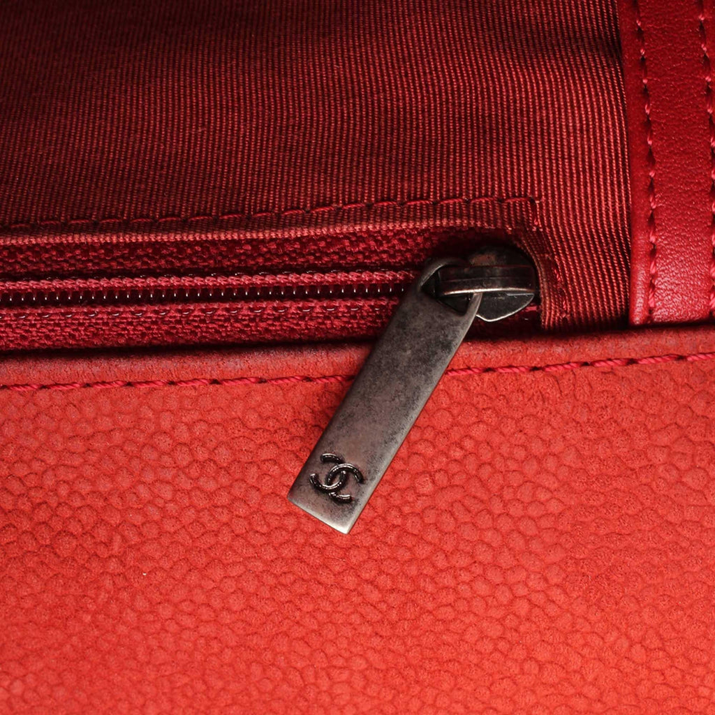 Chanel Large Boy Lambskin Leather Flap Bag (SHG-29954)