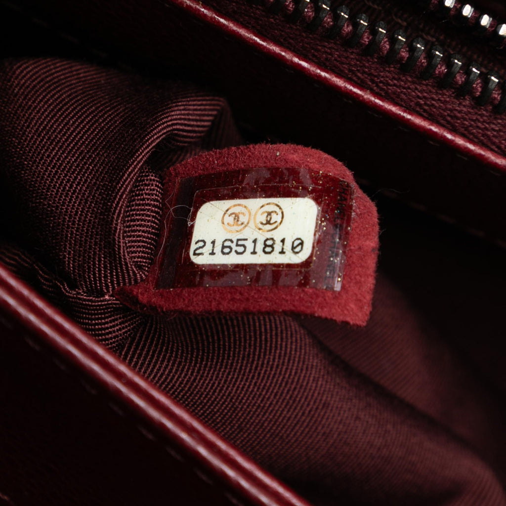 Chanel Large CC Quilted Caviar City Shopping Tote