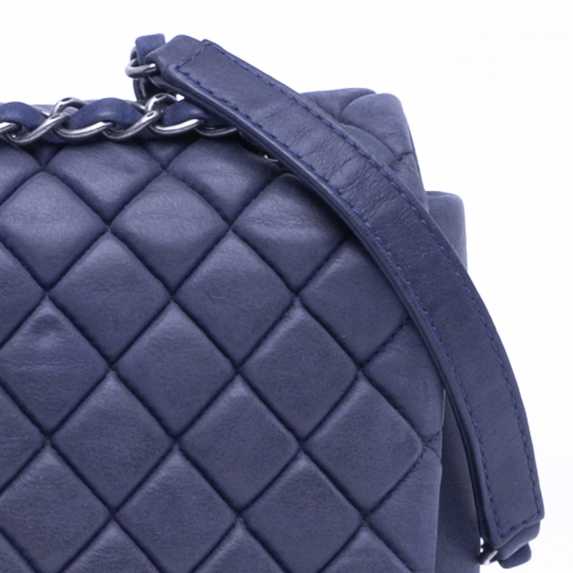Chanel Large Calfskin New Bubble Flap