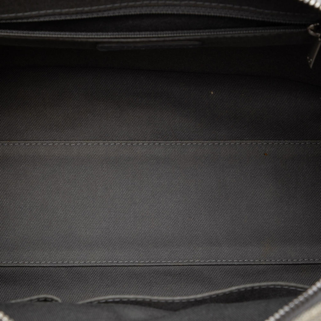 Chanel Large Canvas Deauville Bowling Bag