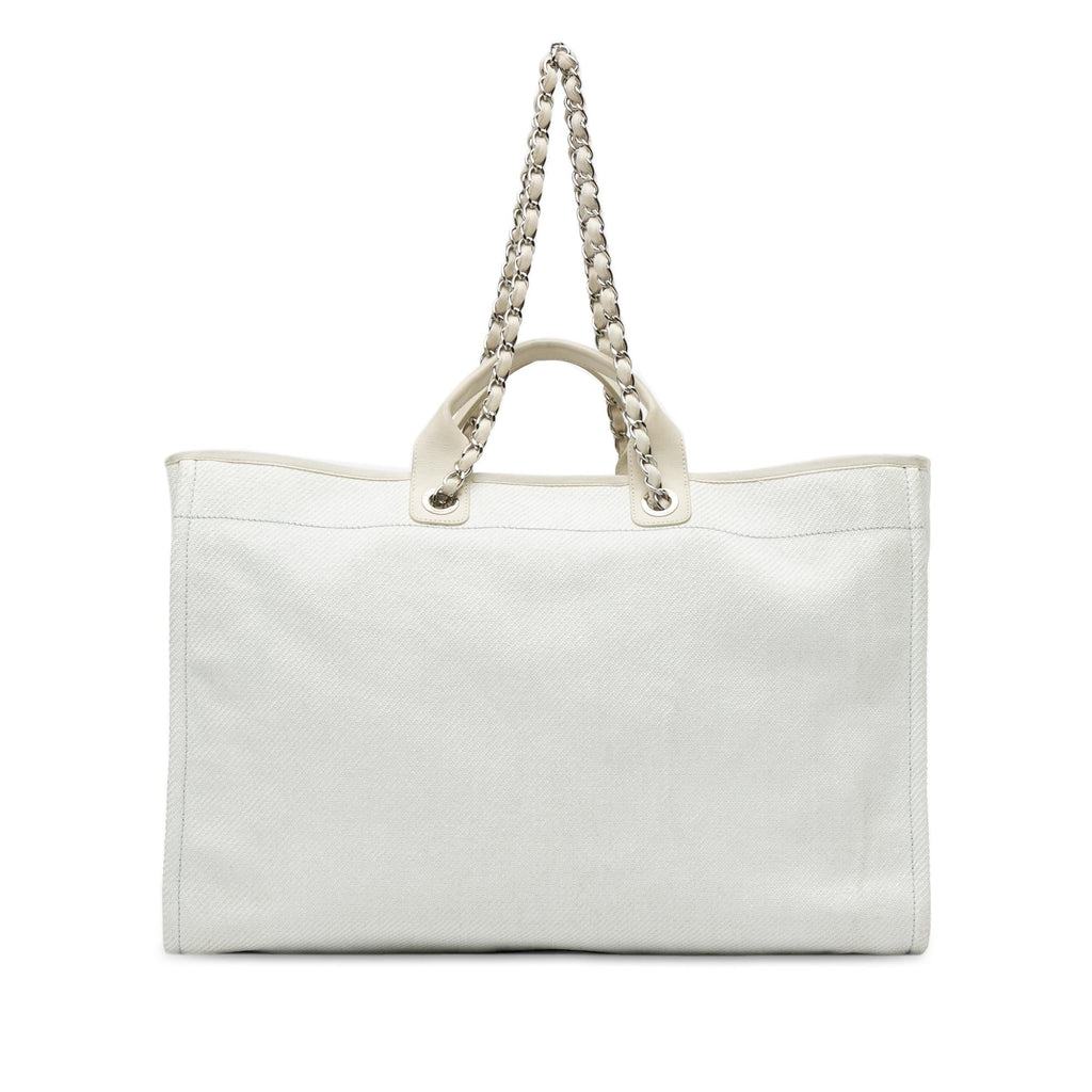 Chanel Large Canvas Deauville Tote (SHG-bO4Jvd)