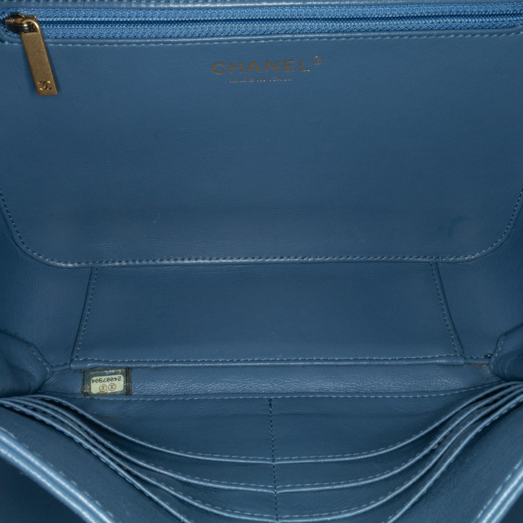 Chanel Large Caviar CC Filigree Vanity Case (SHG-JUihwi)