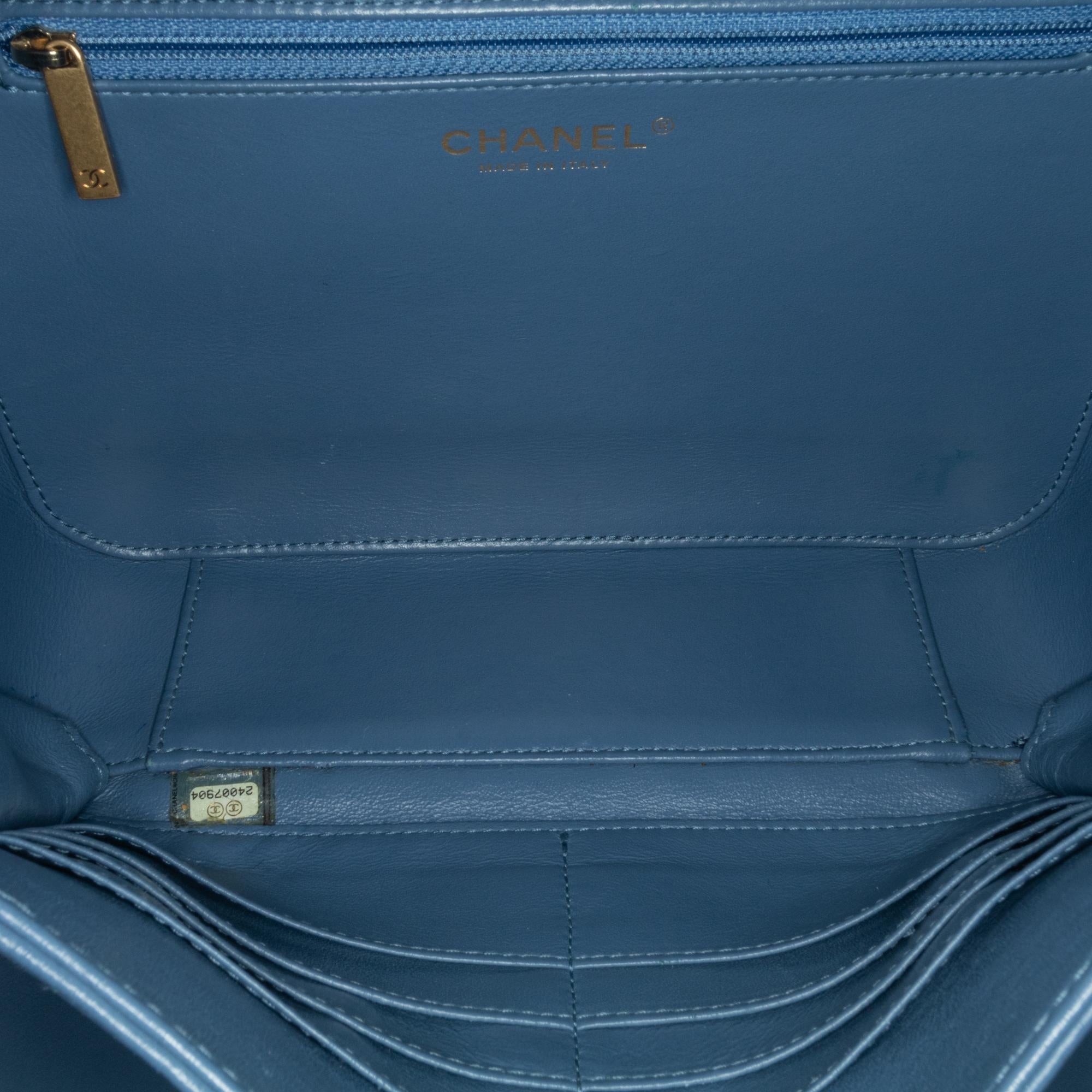 Chanel Large Caviar CC Filigree Vanity Case (SHG-JUihwi)
