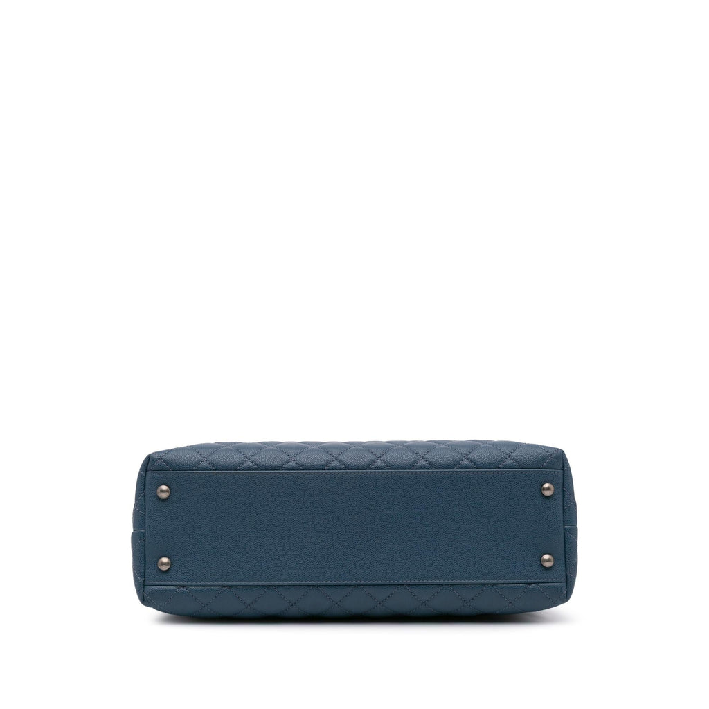 Chanel Large Caviar Coco Top Handle Bag