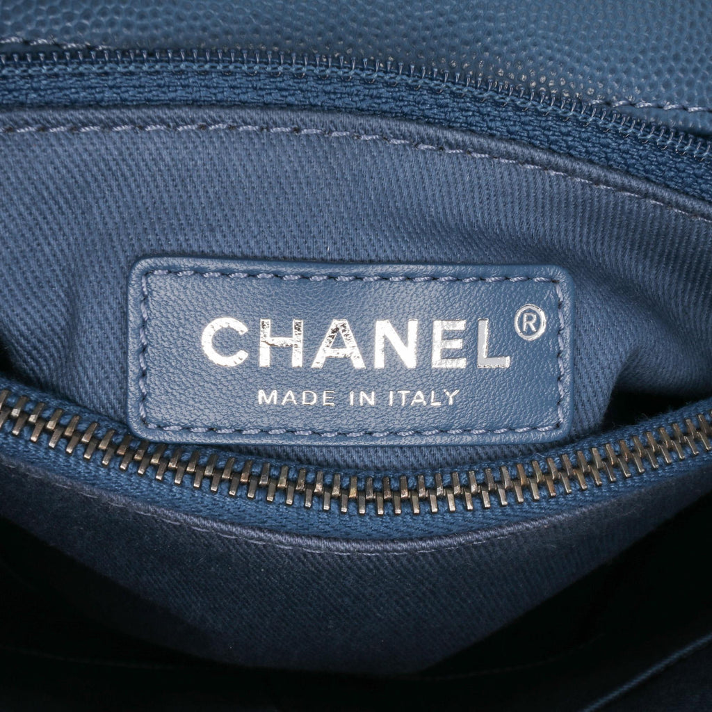 Chanel Large Caviar Coco Top Handle Bag
