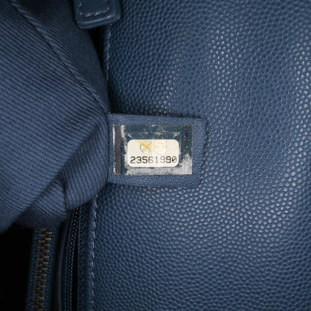 Chanel Large Caviar Coco Top Handle Bag