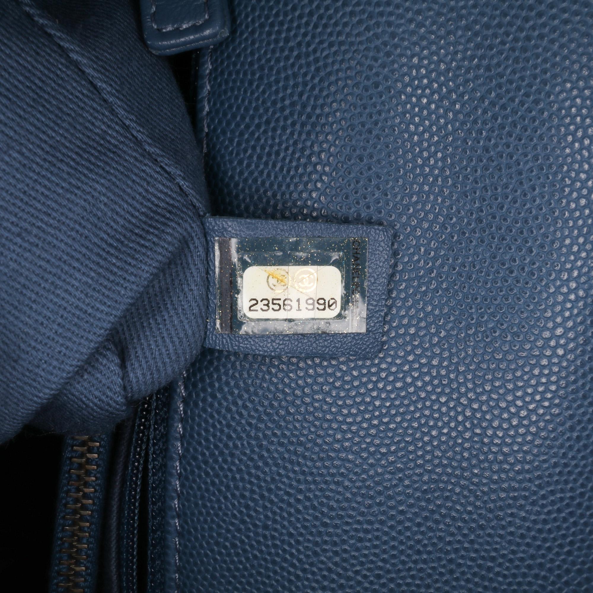 Chanel Large Caviar Coco Top Handle Bag