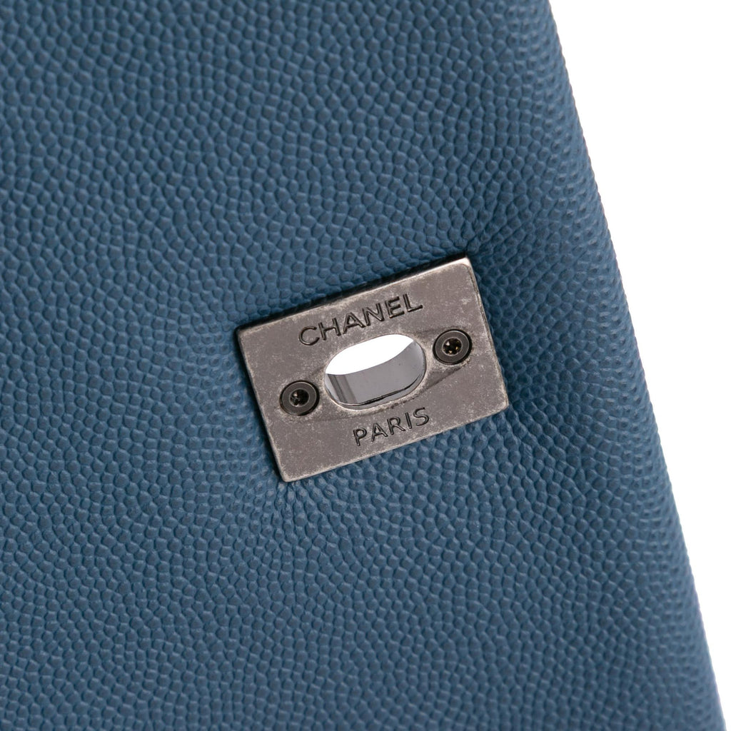 Chanel Large Caviar Coco Top Handle Bag