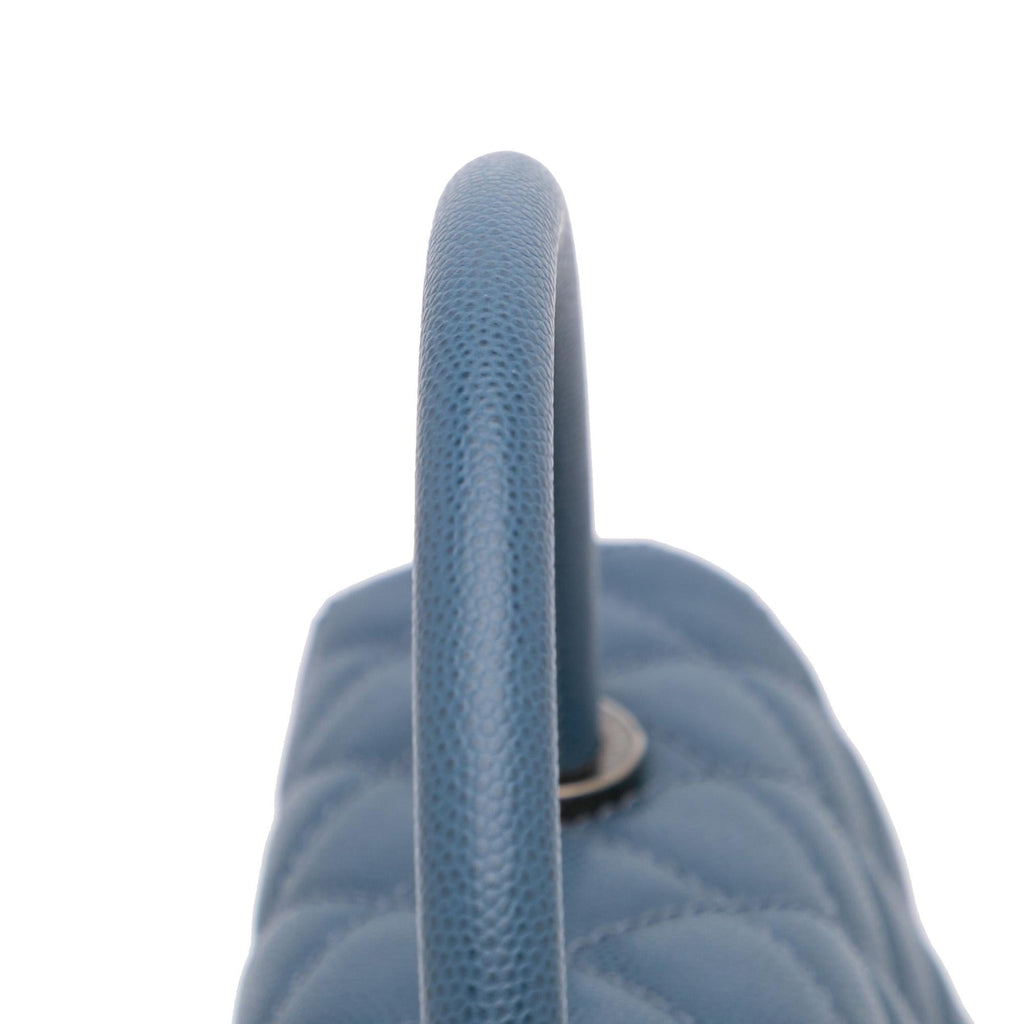 Chanel Large Caviar Coco Top Handle Bag