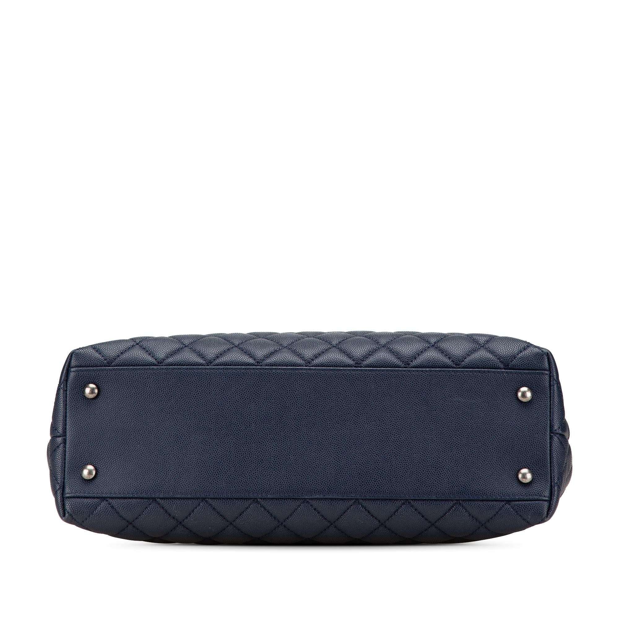 Chanel Large Caviar Coco Top Handle Bag