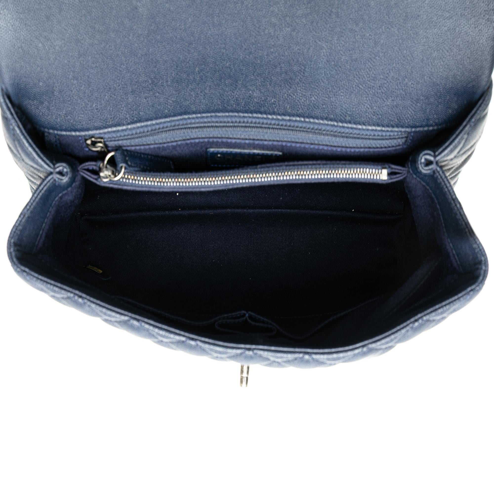 Chanel Large Caviar Coco Top Handle Bag