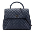 Chanel Large Caviar Coco Top Handle Bag