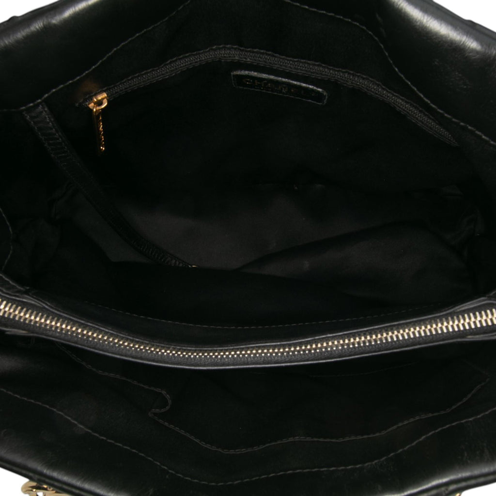 Chanel Large Chevron Calfskin Surpique Tote