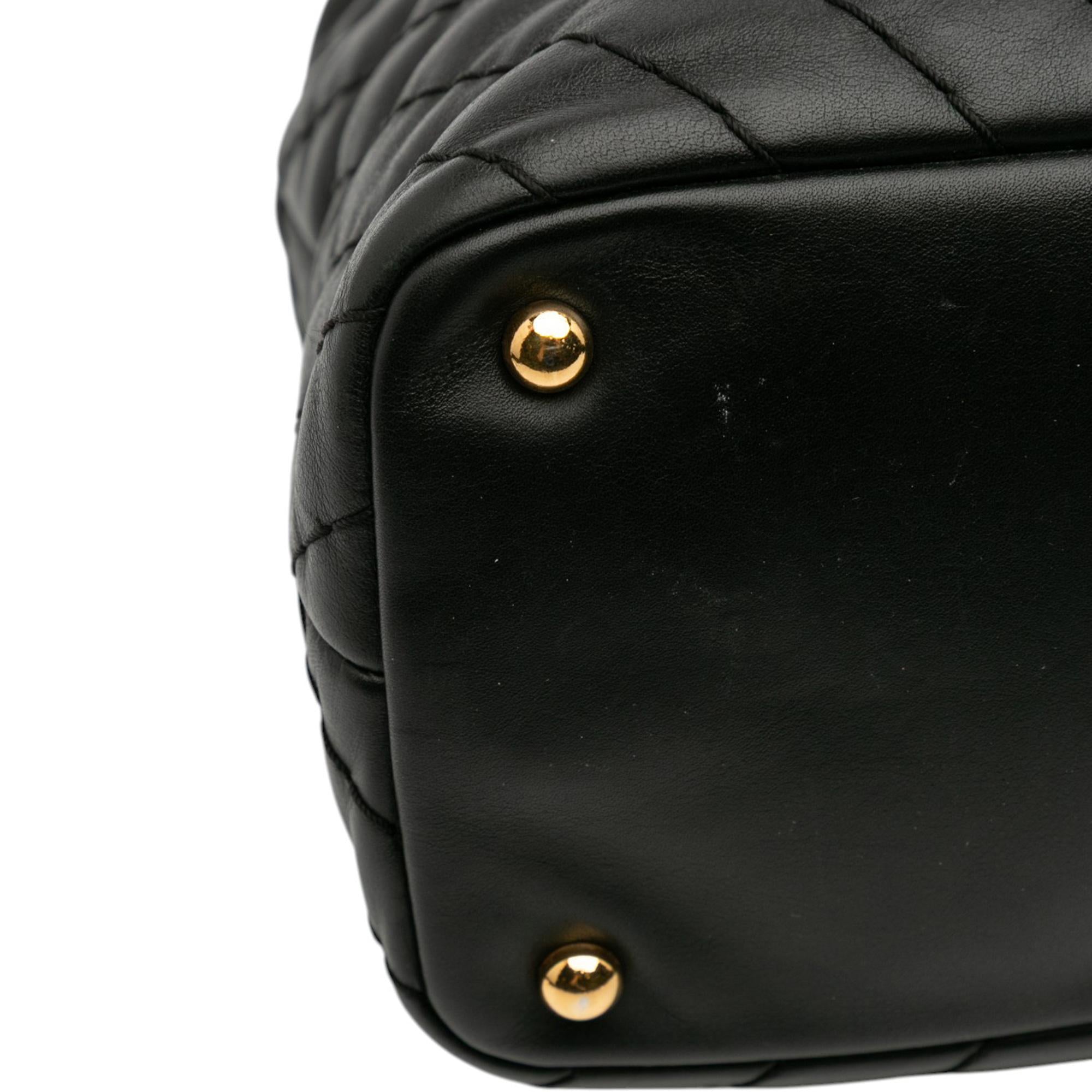 Chanel Large Chevron Calfskin Surpique Tote