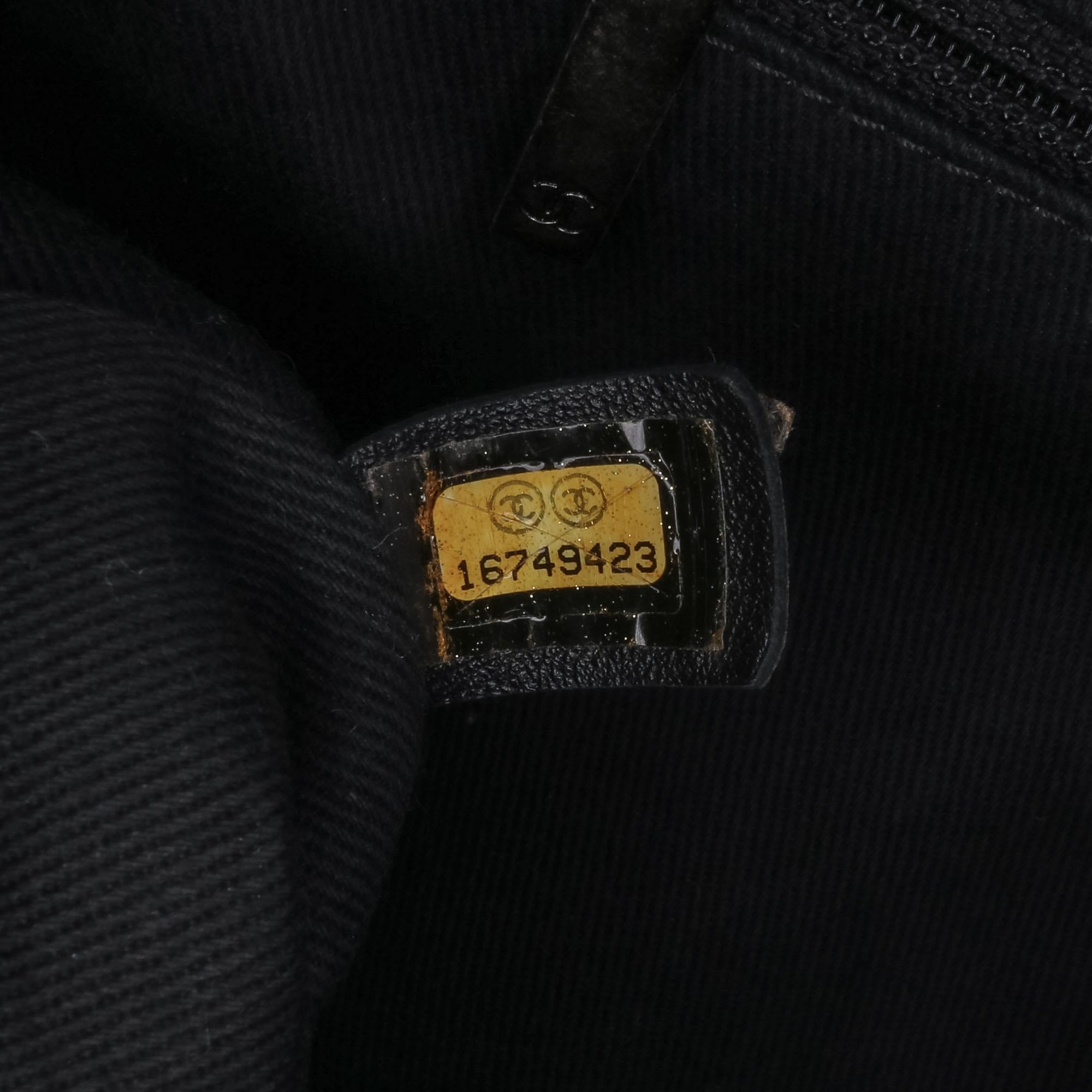 Chanel Large Classic Caviar Easy Zip Flap