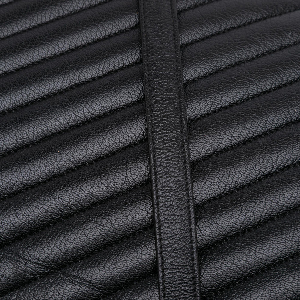 Chanel Large Diagonal Quilted Goatskin Flap