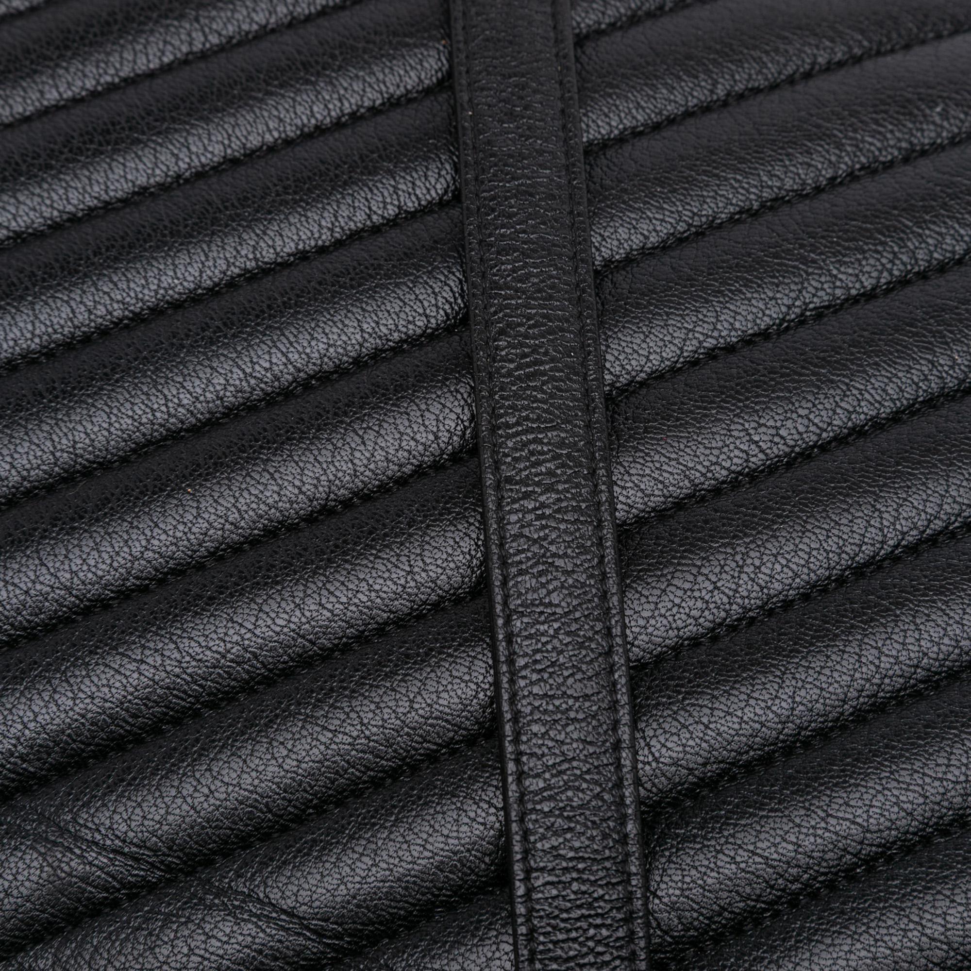 Chanel Large Diagonal Quilted Goatskin Flap
