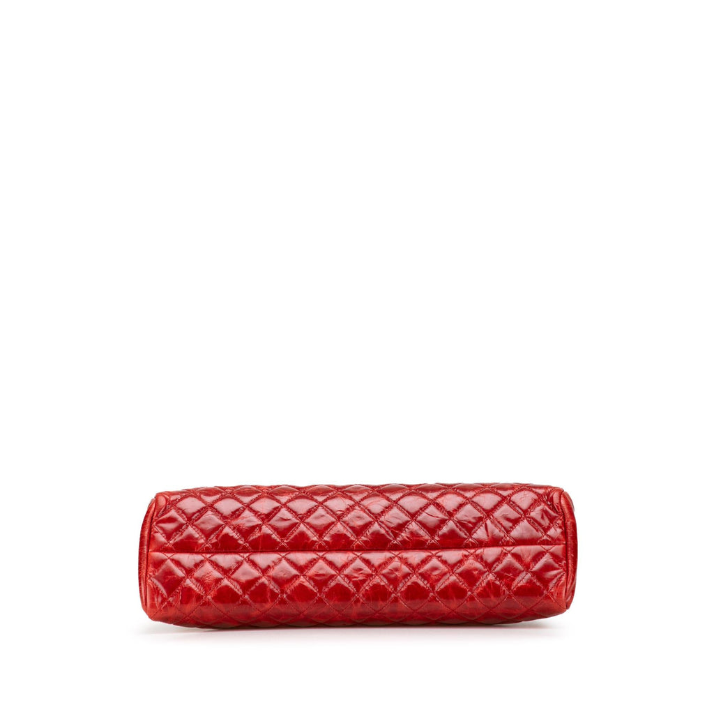 Chanel Large Glazed Calfskin Mademoiselle Bowling Bag