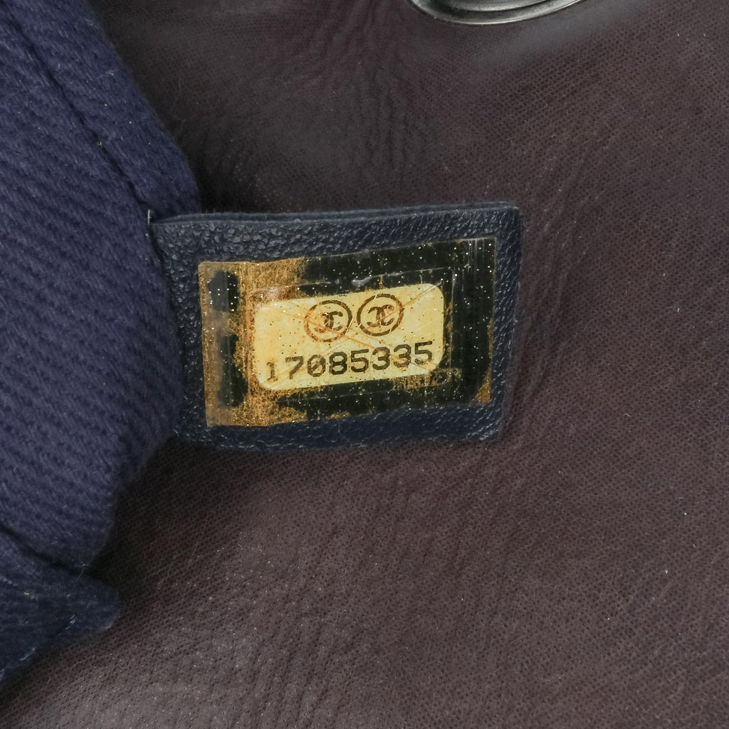 Chanel Large Iridescent Calfskin New Bubble Flap