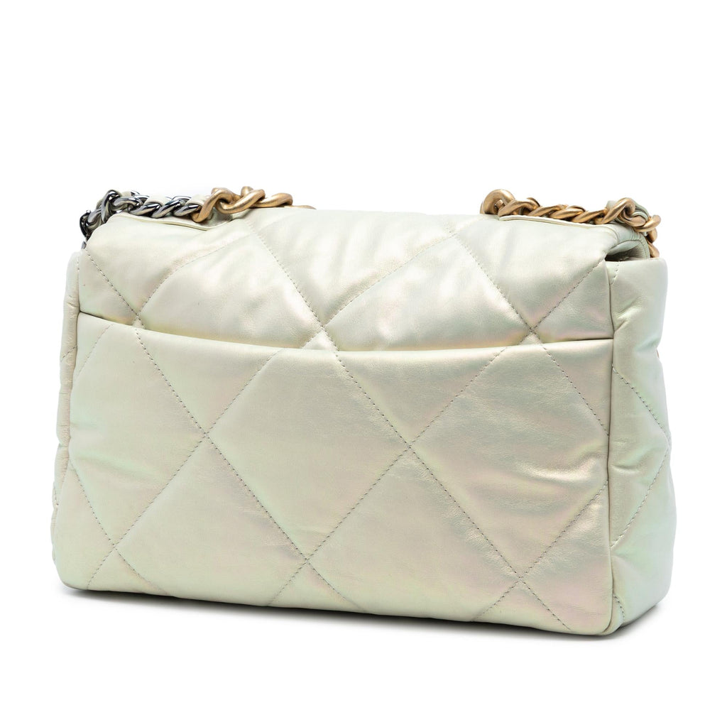 Chanel Large Iridescent Lambskin 19 Flap