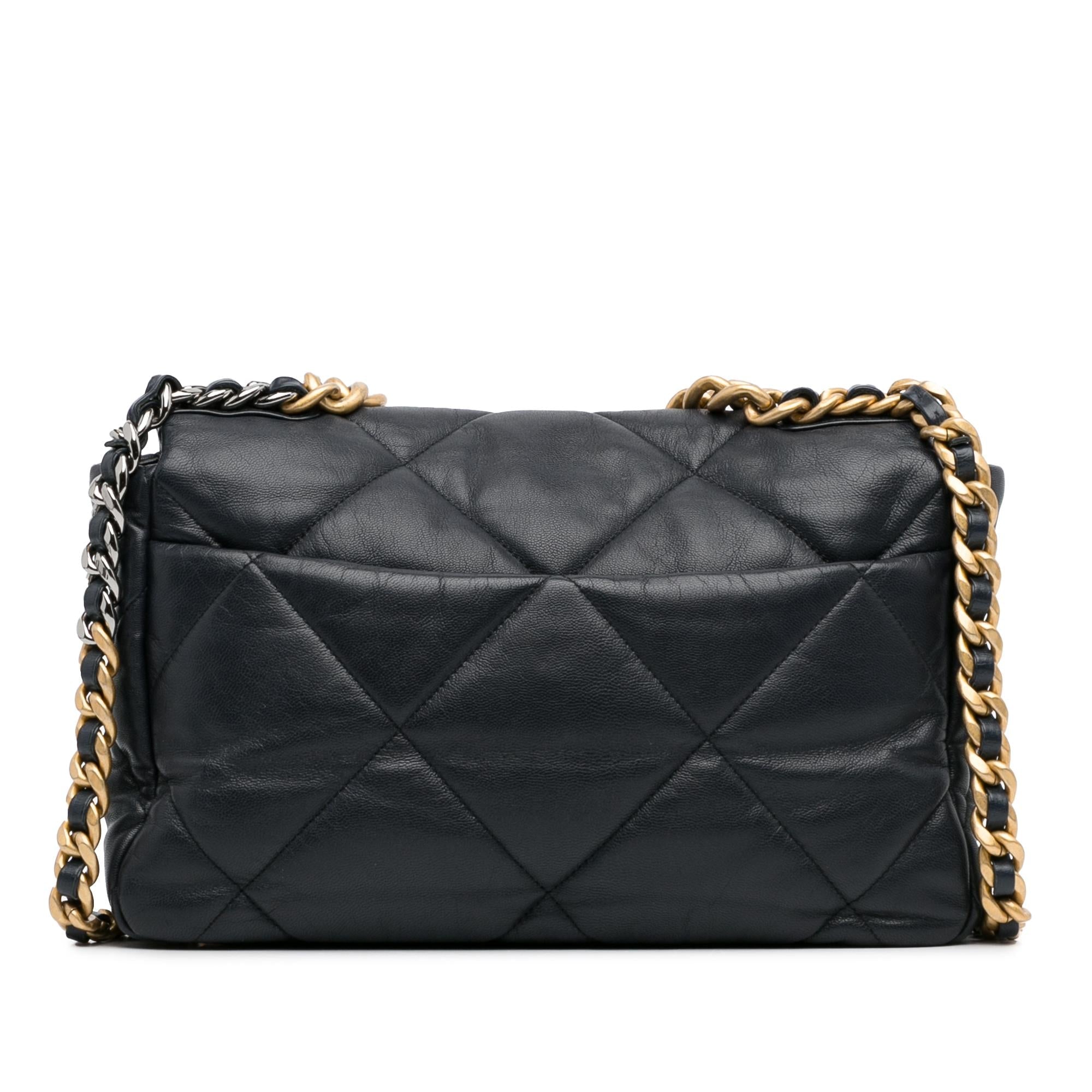 Chanel Large Lambskin 19 Flap (SHG-I4LsJl)