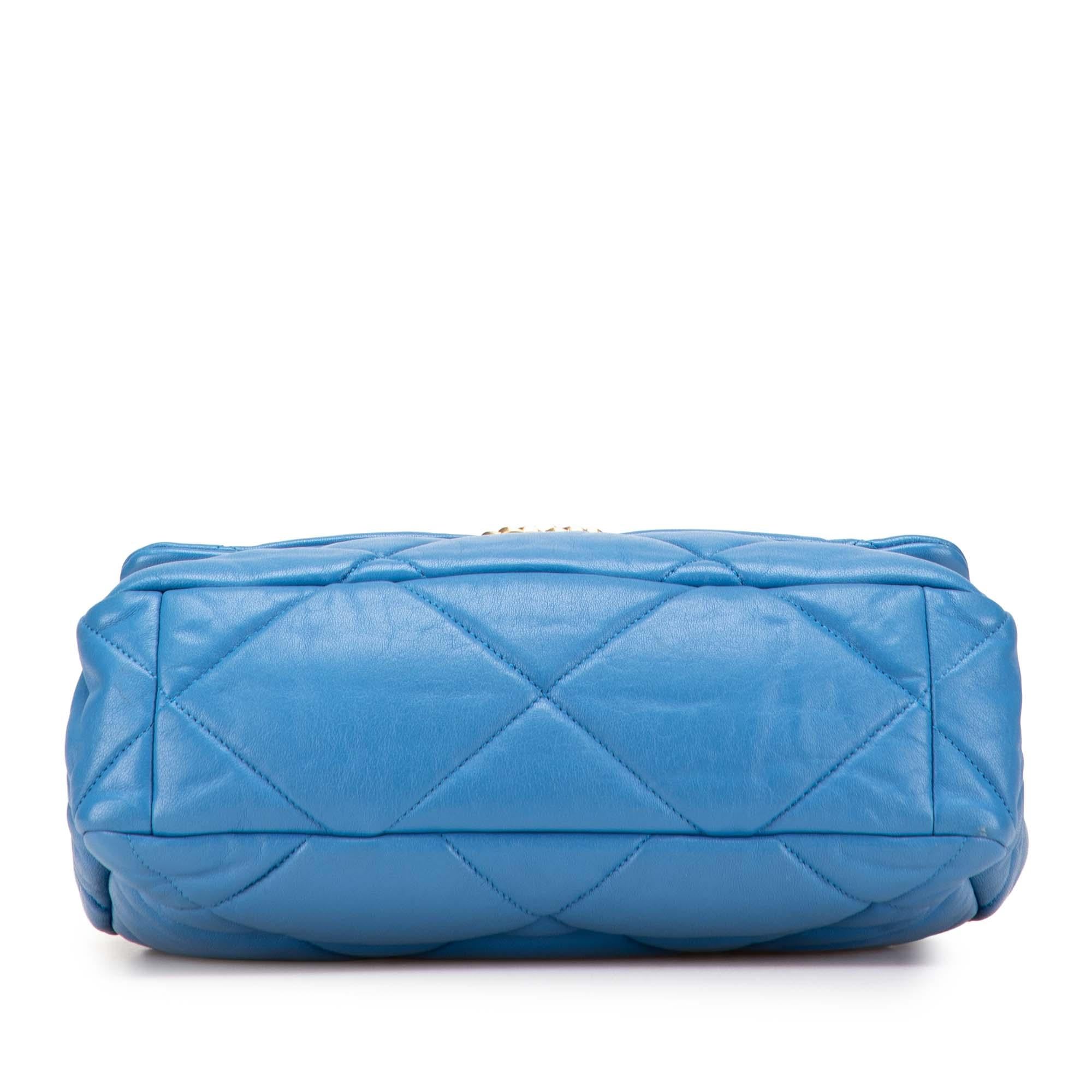 Chanel Large Lambskin 19 Flap