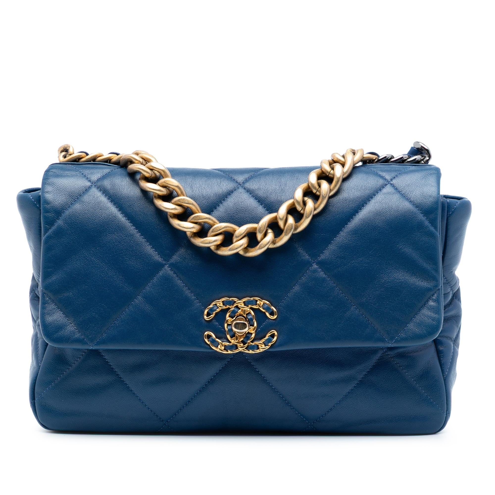 Chanel Large Lambskin 19 Flap