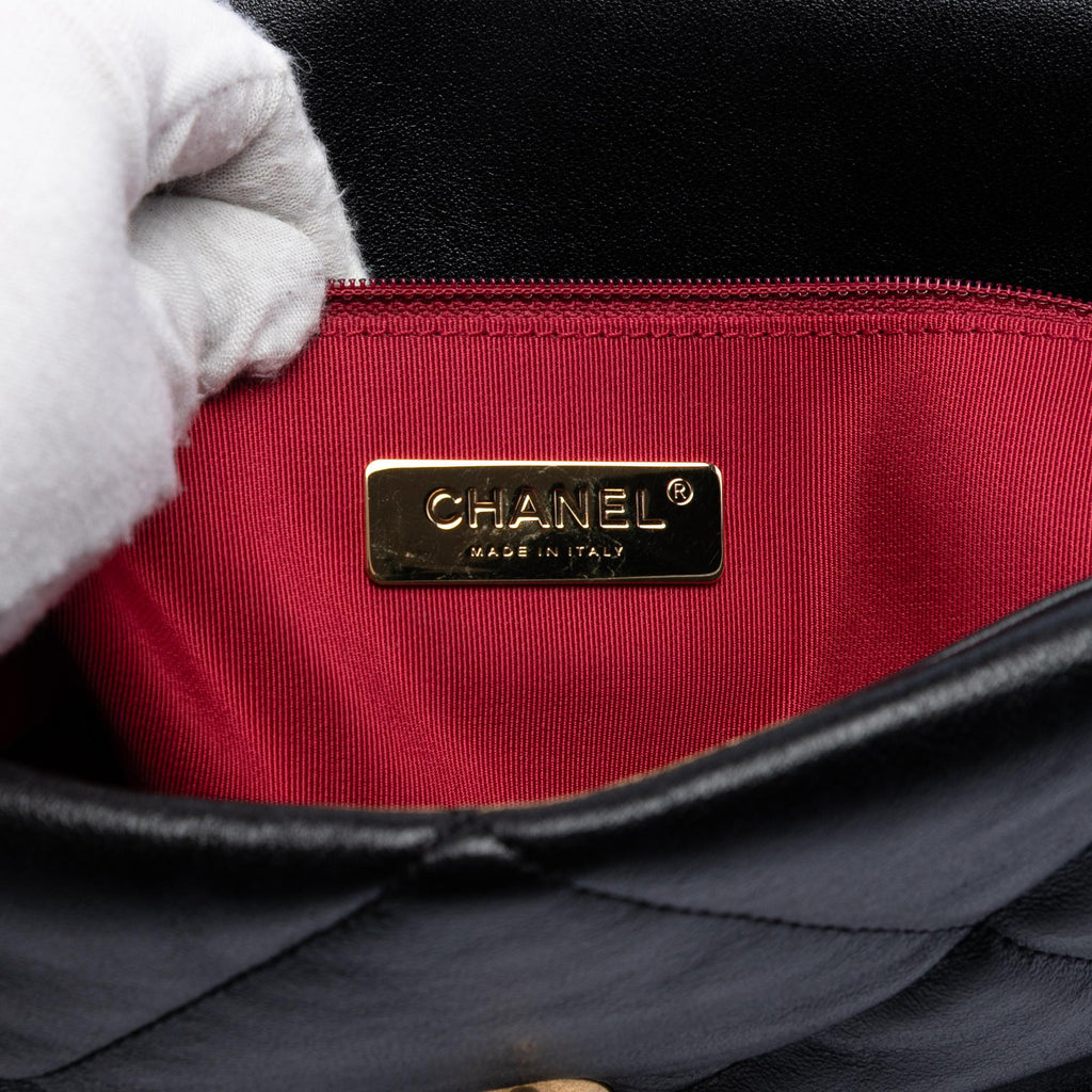Chanel Large Lambskin 19 Flap