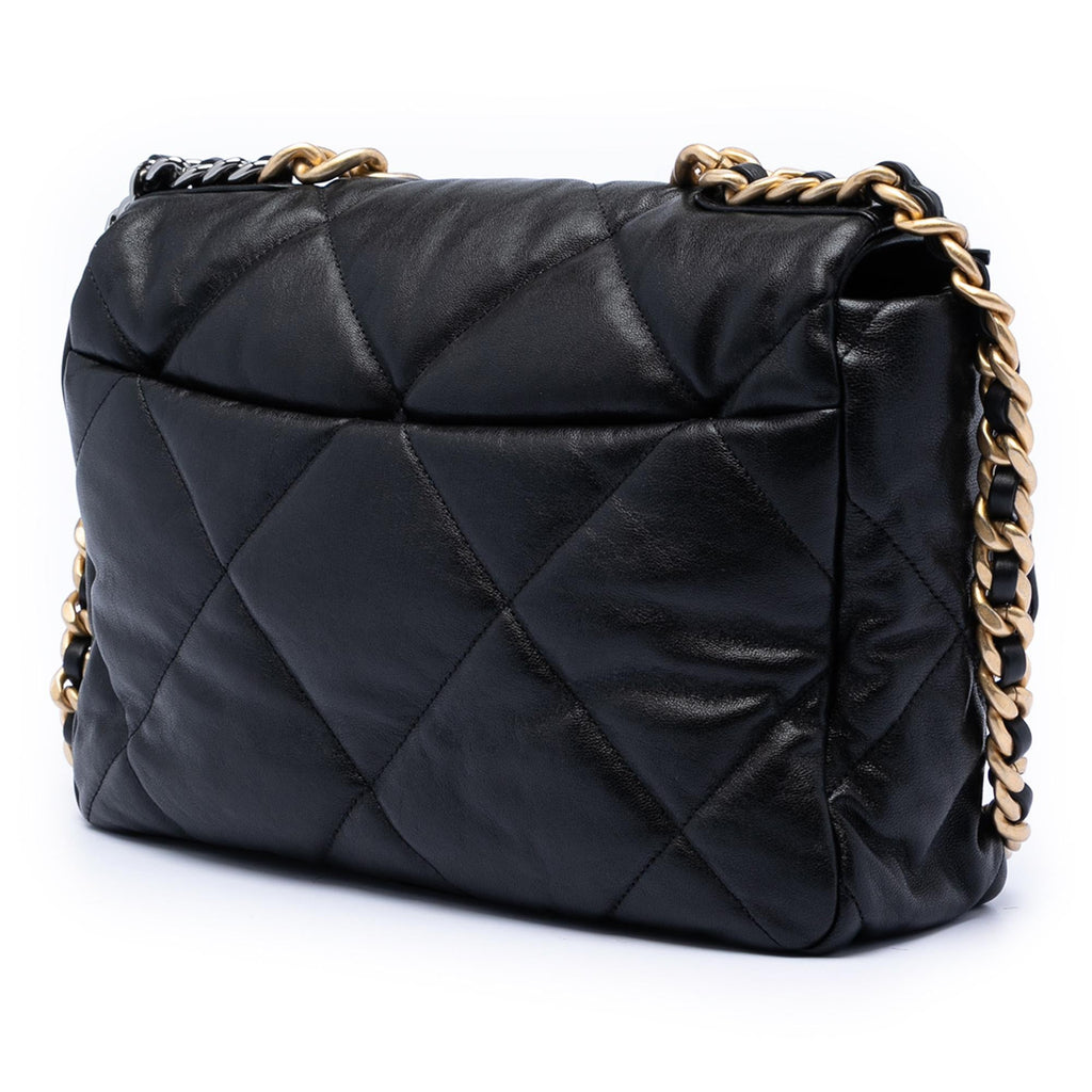 Chanel Large Lambskin 19 Flap