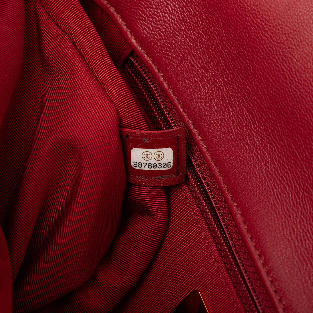 Chanel Large Lambskin 19 Flap