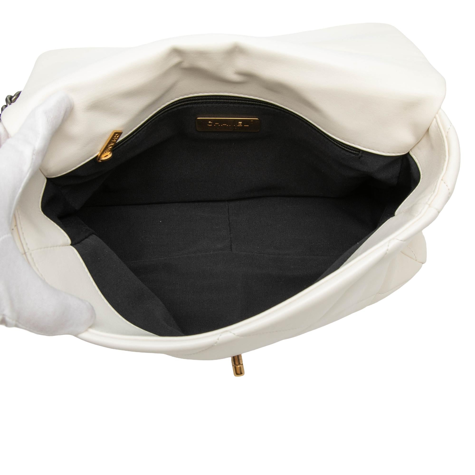 Chanel Large Lambskin 19 Flap