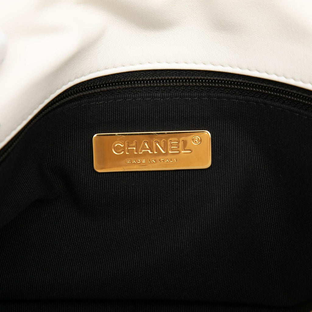 Chanel Large Lambskin 19 Flap