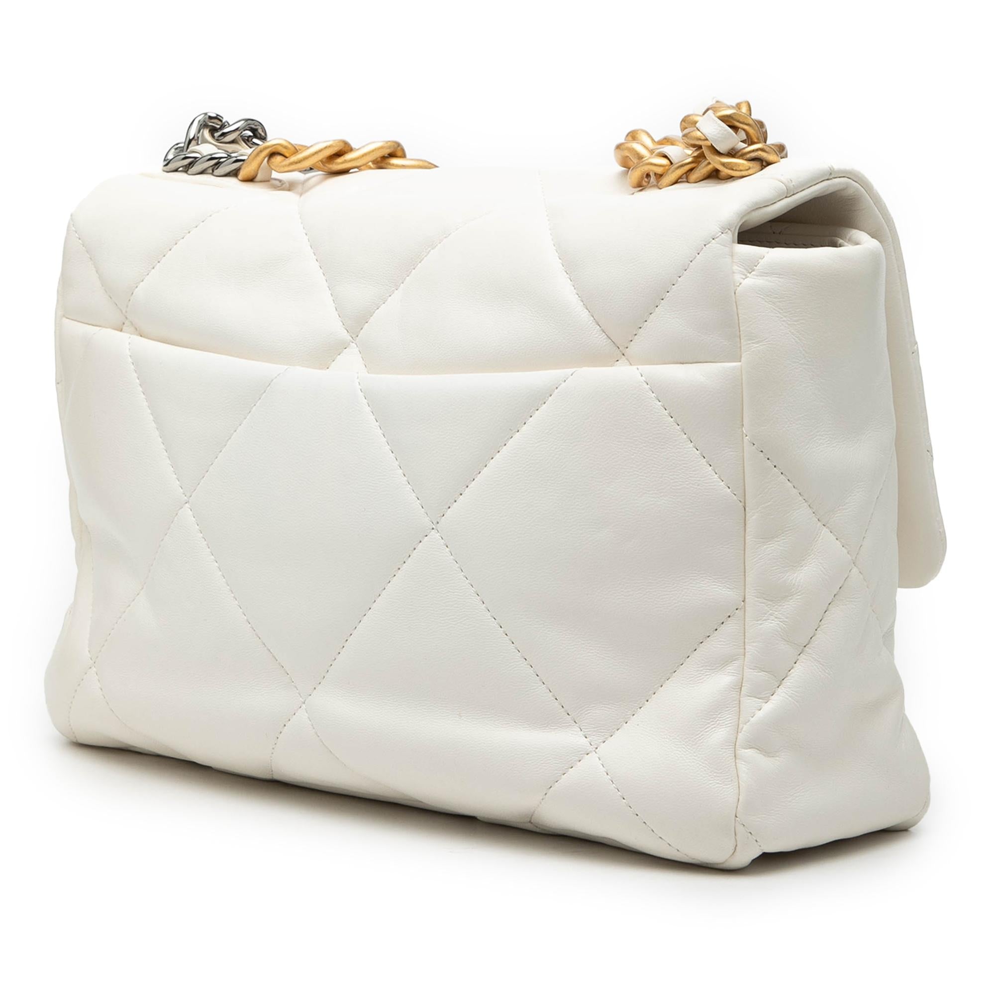 Chanel Large Lambskin 19 Flap